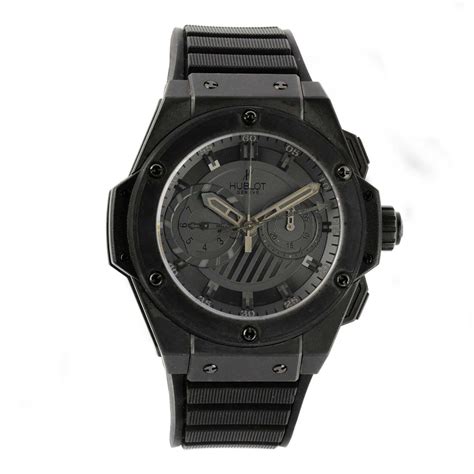 prix hublot big bang king power foudroyante all black|Hublot King Power All Black Foudroyante Big Bang Men’s .